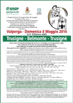 PODISMO - Domenica si corre la Trusignè-Belmonte-Trusignè