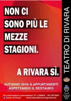 RIVARA - Presentata la «mezza stagione» del teatro: sette spettacoli in programma