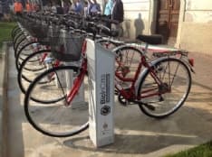 RIVAROLO - Tutti in bicicletta con il bike-sharing - FOTO e VIDEO