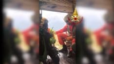 CERESOLE REALE - Due escursionisti salvati dai vigili del fuoco - VIDEO