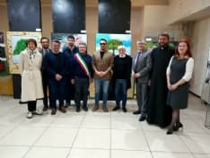 CASTELLAMONTE - Inaugurata la mostra «Cuori migranti» - FOTO