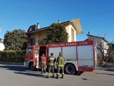 RIVAROLO - Incendio camino: pronto intervento dei vigili del fuoco