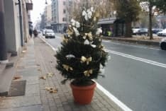 CUORGNE' - Pensionata ruba le luci di Natale in via Torino: presa grazie alle telecamere