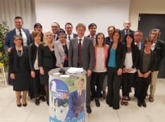 ELEZIONI RIVAROLO - Fabrizio Bertot svela la lista: «Se vinco, Zucco Chinà vicesindaco e Raimondo assessore» - FOTO