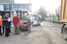 BORGARO - Blitz dei vigili urbani nell'azienda che tratta i rifiuti