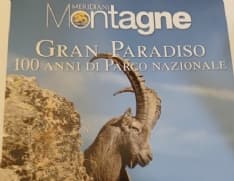 CANAVESE - Numero speciale di Meridiani Montagne sul centenario del Parco Gran Paradiso - FOTO
