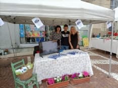 STRAMBINO - Un momento di festa per la riapertura della Rsa