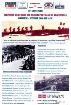 VALCHIUSELLA - L'Anpi ricorda i martiri del rastrellamento nazifascista