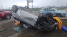 LEINI - Ennesimo incidente in via Volpiano: due persone ferite - FOTO