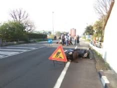 BORGARO - Scooter contro furgone in via Lanzo: ferito un dipendente dell'aeroporto di Caselle - FOTO