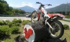 CUORGNE' - Cose da pazzi: rubata la moto del Valli del Canavese Trial Team sulla rotonda