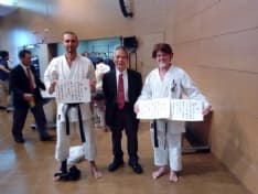 RIVAROSSA - Al Maestro Giordano la cintura nera di Karate Shorin-ryu