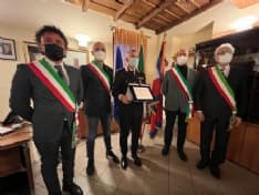 LEINI - Il luogotenente Ivan Pira, dopo 24 anni, lascia il comando della stazione carabinieri - FOTO