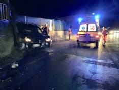CUORGNÈ-CASTELLAMONTE - Incidente stradale a Piova: due feriti - FOTO E VIDEO
