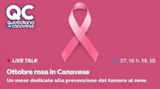 QC LIVE - Ottobre si tinge di rosa, un mese dedicato alla prevenzione del tumore al seno: diretta alle 18.30
