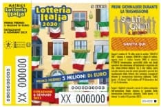 LOTTERIA ITALIA - Vinti 25 mila euro a Castellamonte. Un altro biglietto da 10 mila euro venduto a Leini - TUTTI I NUMERI VINCENTI