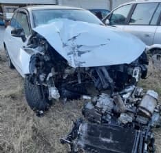 LOMBARDORE - Si schiantano in auto contro il cantiere della 460: fuori pericolo i due giovani coinvolti - FOTO