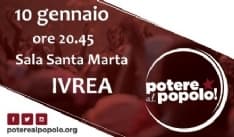 IVREA - Per le elezioni nasce in Canavese la lista «Potere al Popolo»