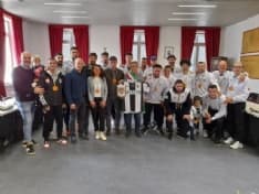 CALCIO A 5 - I campioni e lo staff del Castellamonte Calcio a 5 premiati a palazzo Antonelli - FOTO e VIDEO