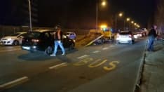 IVREA - Auto travolge pedoni in via Jervis: quattro feriti di cui due gravi - FOTO E VIDEO