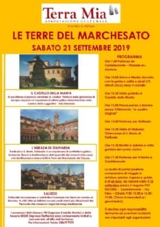 CASTELLAMONTE - Con Terra Mia in visita alle Terre del Marchesato il 21 settembre