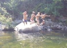 VALCHIUSELLA - Un Big Jump nel torrente Chiusella per l'ambiente