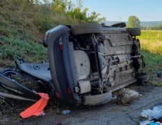 STRAMBINELLO - 15enne lotta tra la vita e la morte dopo l'incidente sulla pedemontana - FOTO
