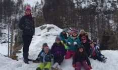 VALLE SOANA - I bimbi delle scuole a lezione sulla neve
