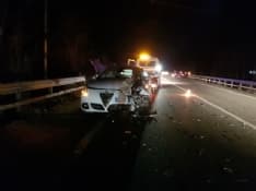 PEDEMONTANA - Un altro incidente tra Bairo e Castellamonte - FOTO