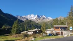 CERESOLE REALE - Prima nevicata in quota sulle montagne del Canavese - FOTO