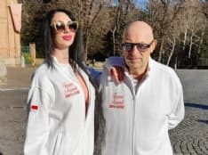 RIVAROLO CANAVESE - La modella italo-monegasca Nicole è la madrina del team Frank 0.0 - FOTO