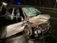 LOMBARDORE-LEINI - Scontro frontale sulla 460, 12enne in prognosi riservata. Identificata la vittima - FOTO