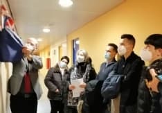 CALUSO-CHIVASSO - La Città metropolitana ha ricordato i due cantonieri che hanno perso la vita a Villareggia due anni fa - FOTO