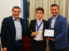 BORGARO - Premiato Andrea Rosso, talento emergente tra i piloti