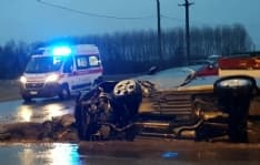 AGLIE' - Con l'auto nel fossato sulla provinciale per Bairo