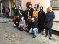 CASTELLAMONTE - Le opere degli allievi del liceo Faccio per la Festa delle Donne - FOTO