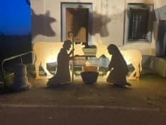 RIVAROLO - Nelle frazioni il Natale s'illumina con i nuovi presepi - FOTO