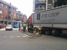 RIVAROLO - Donna travolta e uccisa da un camion - FOTO e VIDEO