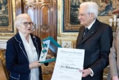 CASTELLAMONTE - Mattarella nomina Lidia Maksymowicz Commendatore della Repubblica - FOTO