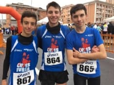 ATLETICA LEGGERA - Successo a Borgaro per l'Atletica Rivarolo