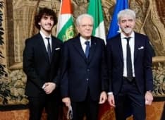 CHIVASSO - Pecco Bagnaia ha incontrato il presidente della Repubblica, Sergio Mattarella - FOTO