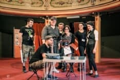 CUORGNE' - Il teatro diventa set per un videoclip musicale