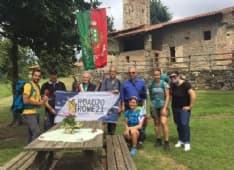 IVREA - In Canavese la tappa della staffetta «Road to Rome»