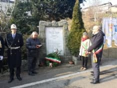 CUORGNE' - Il commosso ricordo del partigiano Walter Fillak - FOTO