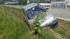 FRONT - Incidente stradale, ferita una donna di 89 anni - FOTO