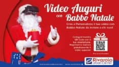 RIVAROLO CANAVESE - Dal Gigante i video auguri con Babbo Natale