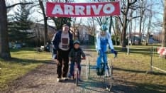 RIVAROLO - Livio Raggino maglia rosa al Giro d'Italia di paraciclismo