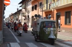 BOSCONERO - Grande successo per il raduno delle Vespe