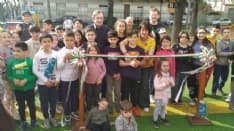 SAN MAURIZIO CANAVESE - Inaugurato il parco giochi di piazza San Rocco