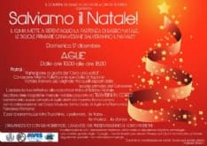 AGLIE' - La magia delle feste per una domenica speciale: «Salviamo il Natale» - VIDEO